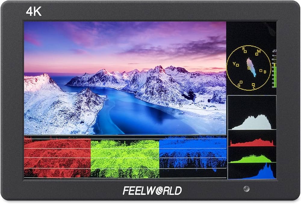 Amazon | FEELWORLD T7 Plusカメラ用撮影モニター 7インチ IPS 4K HDMI