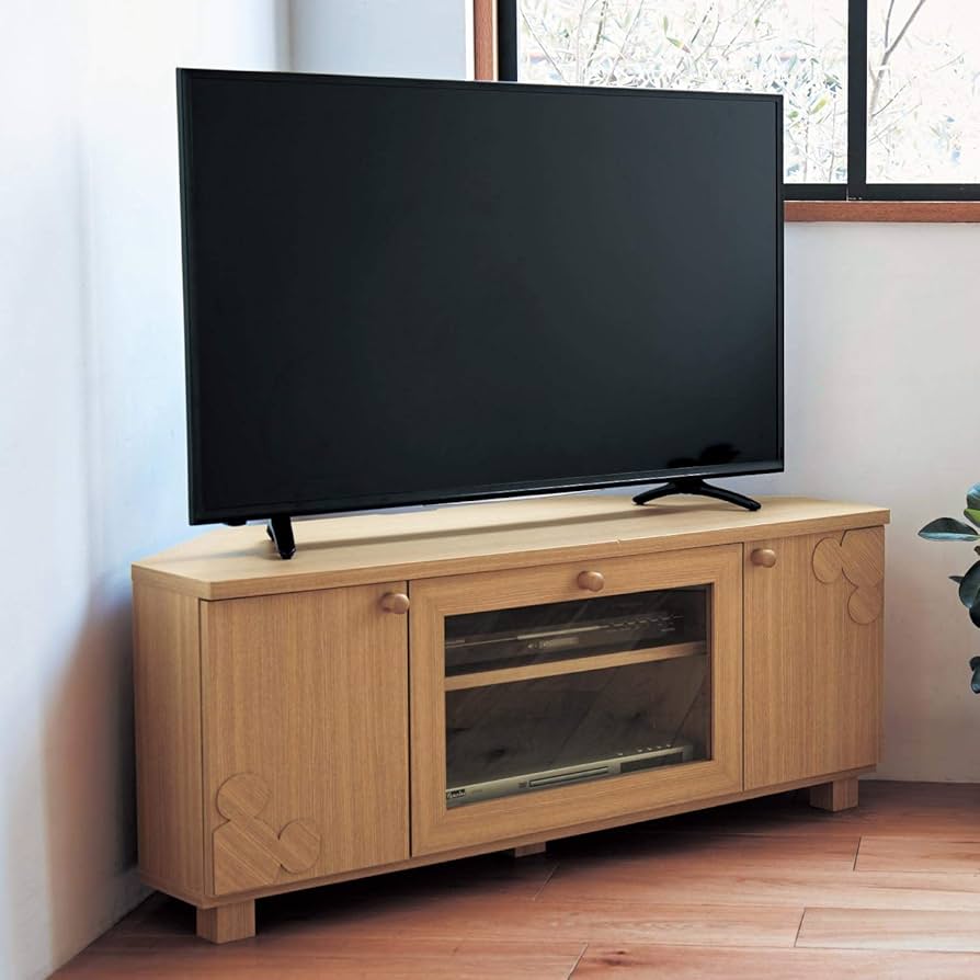 Amazon｜[ベルメゾン] ディズニー テレビ台 コーナー ローボード