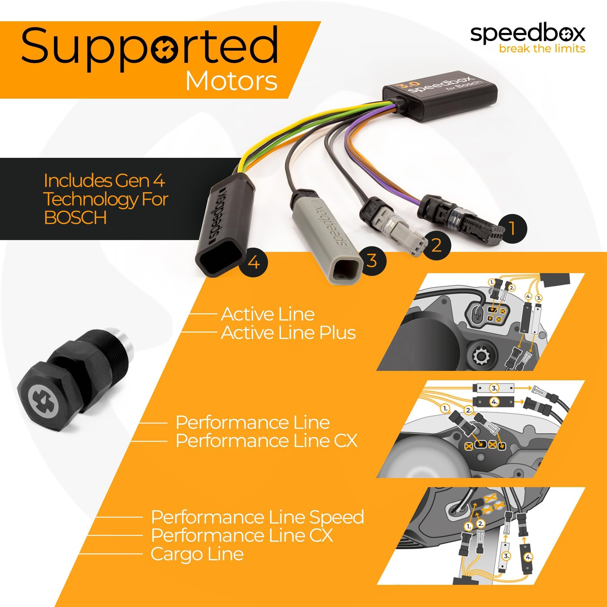 Amazon | SpeedBox 3.0 対応 Bosch / Eバイク用チューニングキット