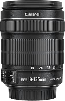 Amazon.com : Canon EF-S 18-135mm f/3.5-5.6 is STM Lens in White