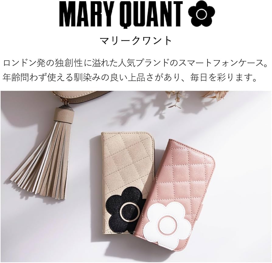 Amazon.co.jp: MARY QUANT マリークワント iPhone 15 14 13 用