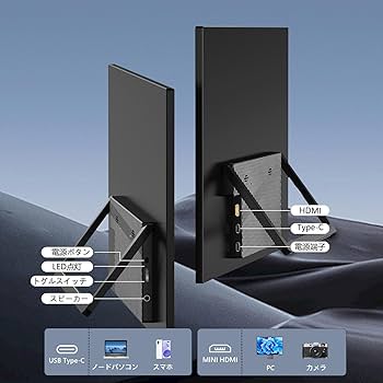 Amazon.co.jp: Laptomo モバイルモニター 18.5インチ IPS モバイル