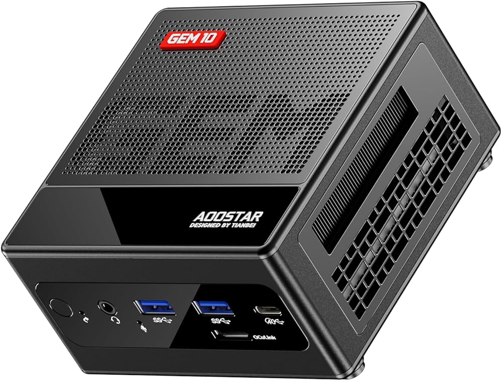 Amazon.co.jp: AOOSTAR GEM10 ミニPC Ryzen 7 6800H 16GB 6400MT/s RAM