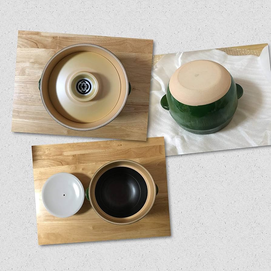 Amazon｜八代目儀兵衛 土鍋炊飯釜 「Bamboo!!」1〜2号炊き｜ご飯鍋