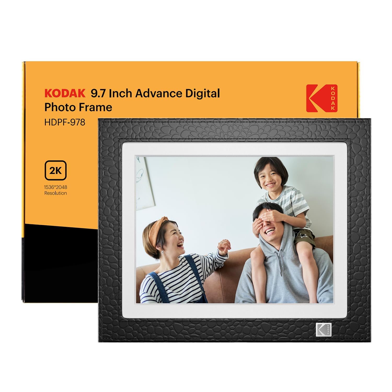 Amazon.co.jp: KODAK Leather-like Digital Photo Frame 9.7 Inch Wifi