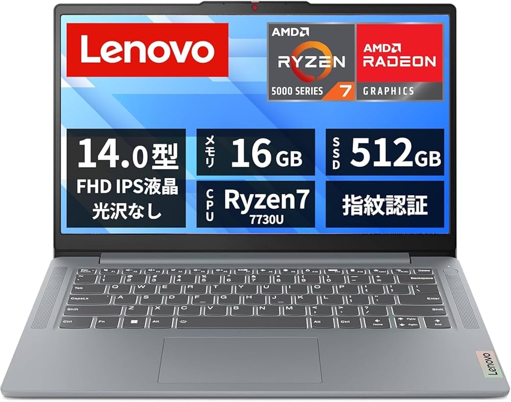 Amazon.co.jp: Lenovo ノートパソコン IdeaPad Slim3 Gen8 14インチIPS