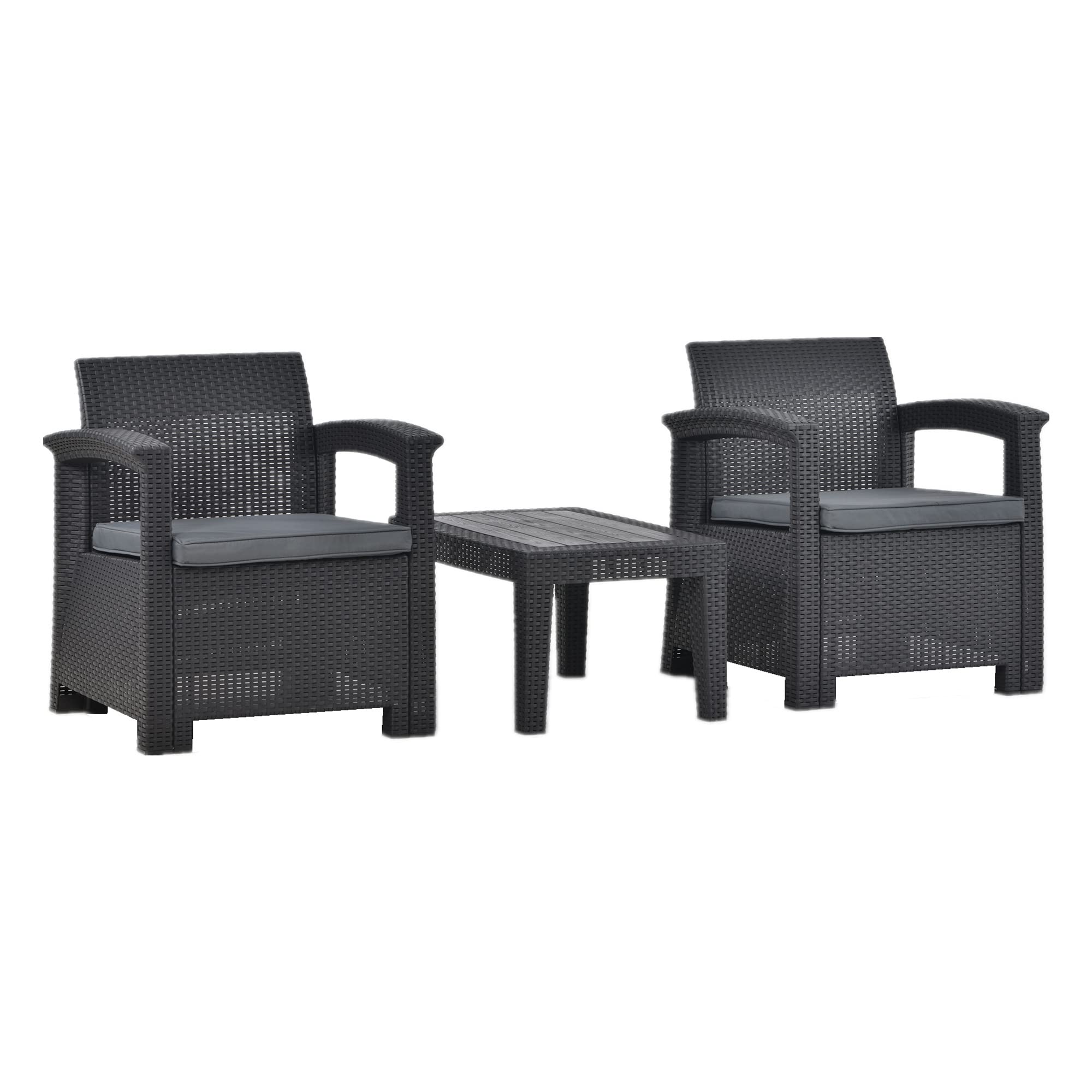 Amazon.co.jp: ガーデンファニチャーセット ラタン調 ガーデンテーブル