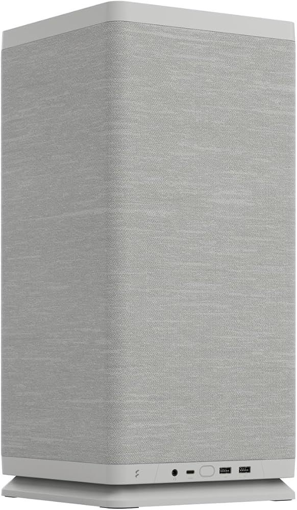 Amazon | Fractal Design Mood Light Gray ファブリック外装採用 超省