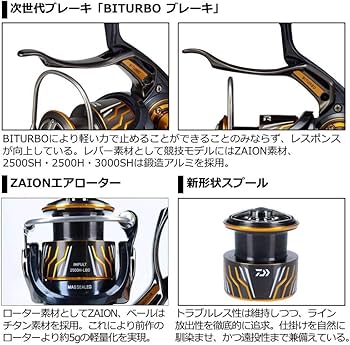 Amazon | ダイワ(DAIWA) スピニングリール(レバーブレーキ) 20