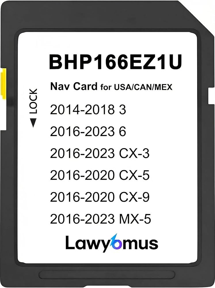 Amazon.com: CX5 Navigation SD Card BHP166EZ1U - North America Maps