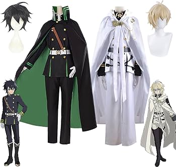 Amazon.co.jp: 終わりのセラフ コスプレ衣装 百夜優一郎 百夜ミカエラ
