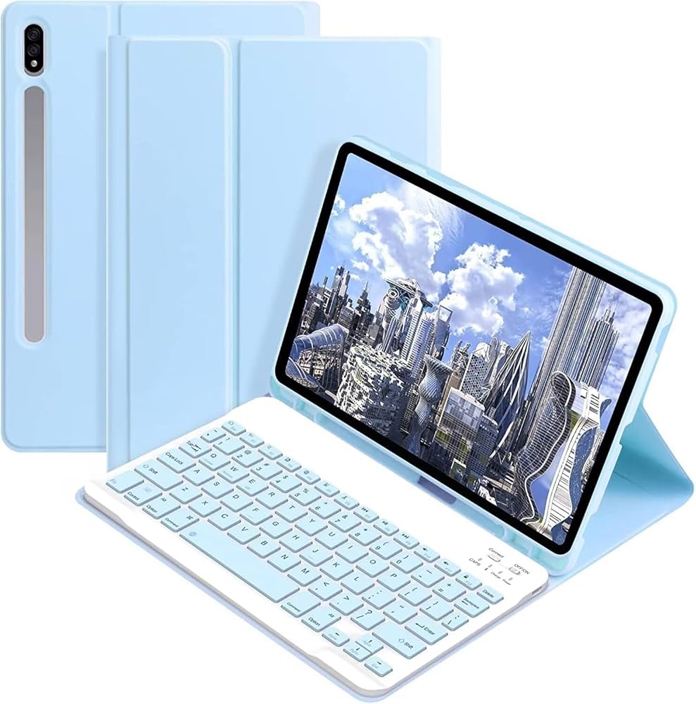 Amazon | おしゃれ Galaxy Tab S9 FE / S9 / S8 /S7 キーボード ケース