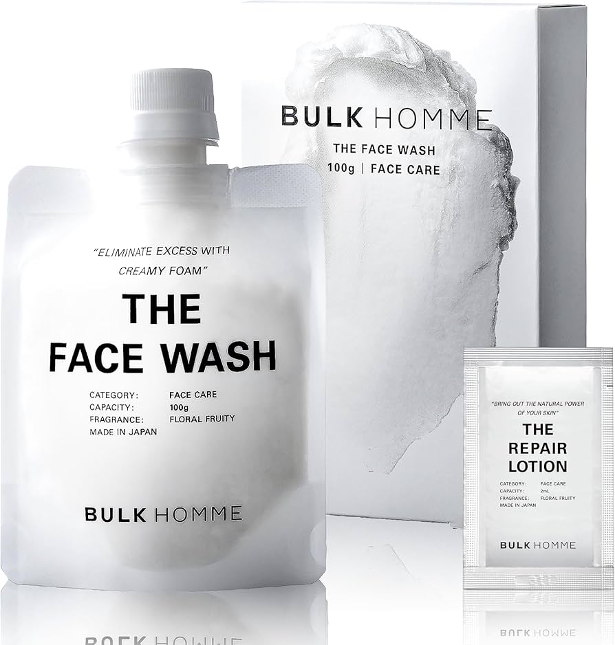 Amazon | バルクオム 洗顔 メンズ 100g THE FACE WASH サンプル付き 泡