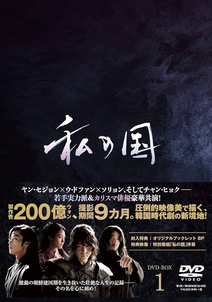 Amazon.co.jp: 私の国 DVD-BOX1 : ヤン・セジョン, キム・ジンウォン