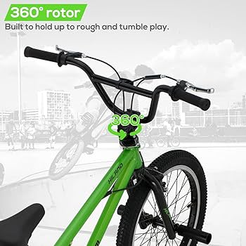 Amazon | HILAND 20インチ キッズ バイク BMX 自転車 フリースタイル