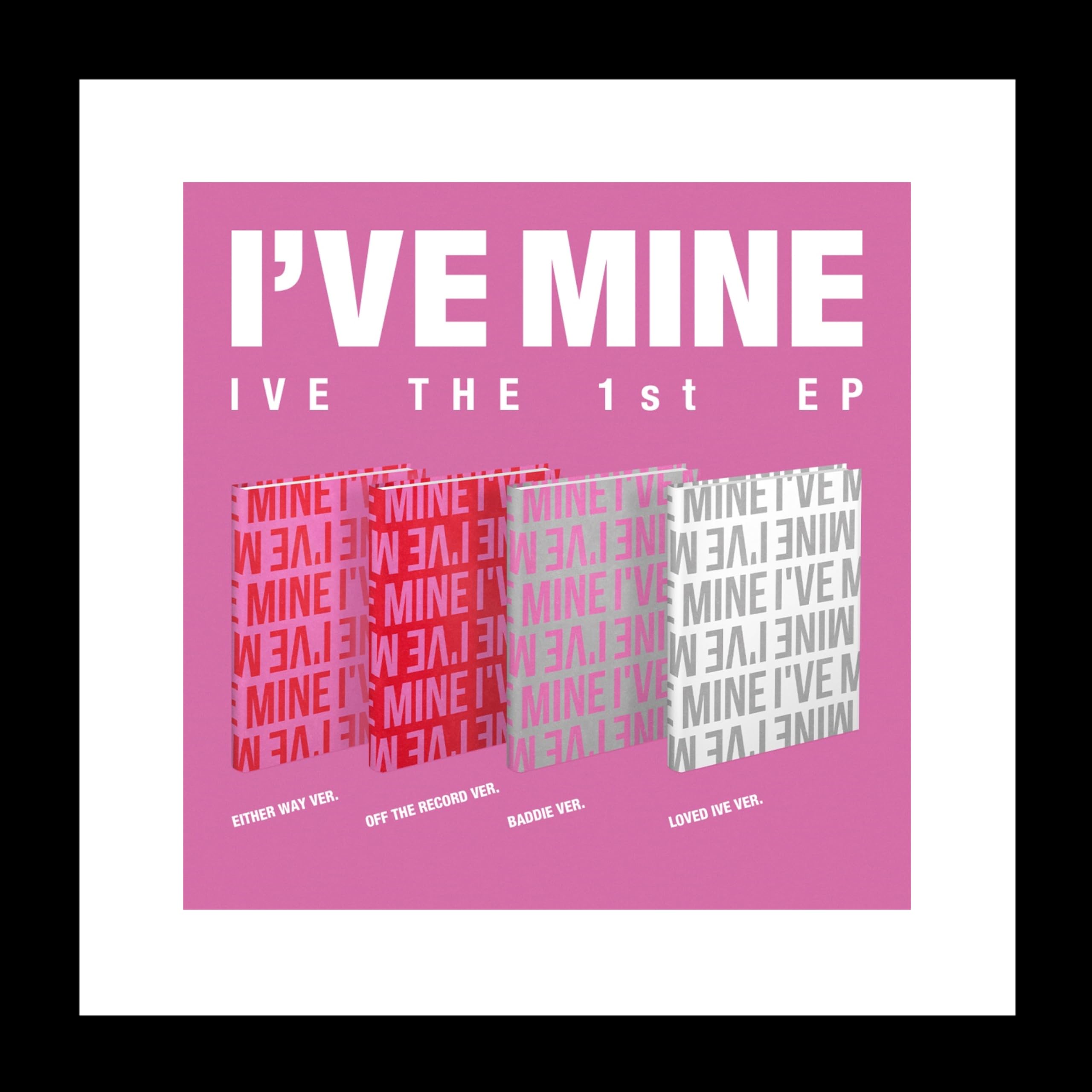Amazon.com: IVE I've Mine 1st EP Album Contents+Photocard+Tracking