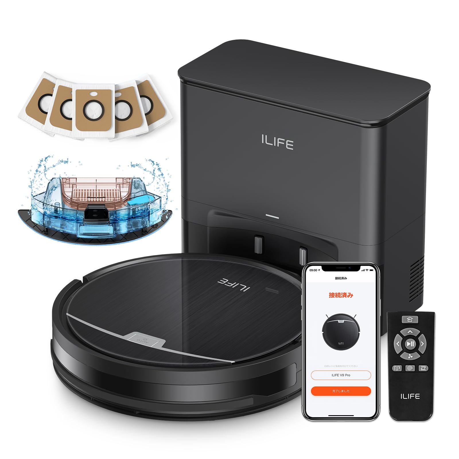 Amazon.co.jp : アイライフ(ILIFE) ロボット掃除機 自動ゴミ収集