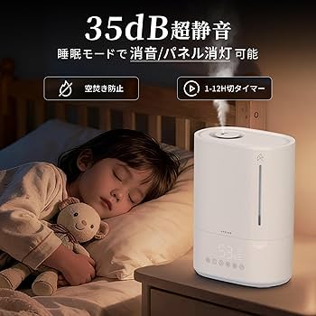 Amazon.co.jp: 加湿器 大容量 6L エペイオス(Epeios) 加湿器 加熱式