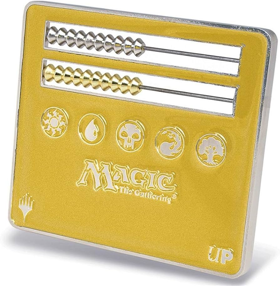 Amazon.co.jp: MTG金属製そろばん型ライフカウンター/金色 : おもちゃ
