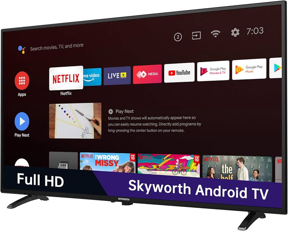Amazon.com: Skyworth 32 inch Smart TV, 720P Roku Google TV with