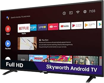 Amazon.com: Skyworth 32 inch Smart TV, 720P Roku Google TV with