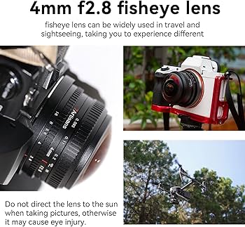 Amazon | 7 Artisans 4mm F2.8 魚眼レンズ超広角レンズM43フレーム