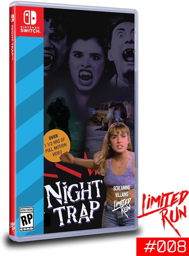 Night Trap - 25th Anniversary Edition Limited Run #8: Video Games