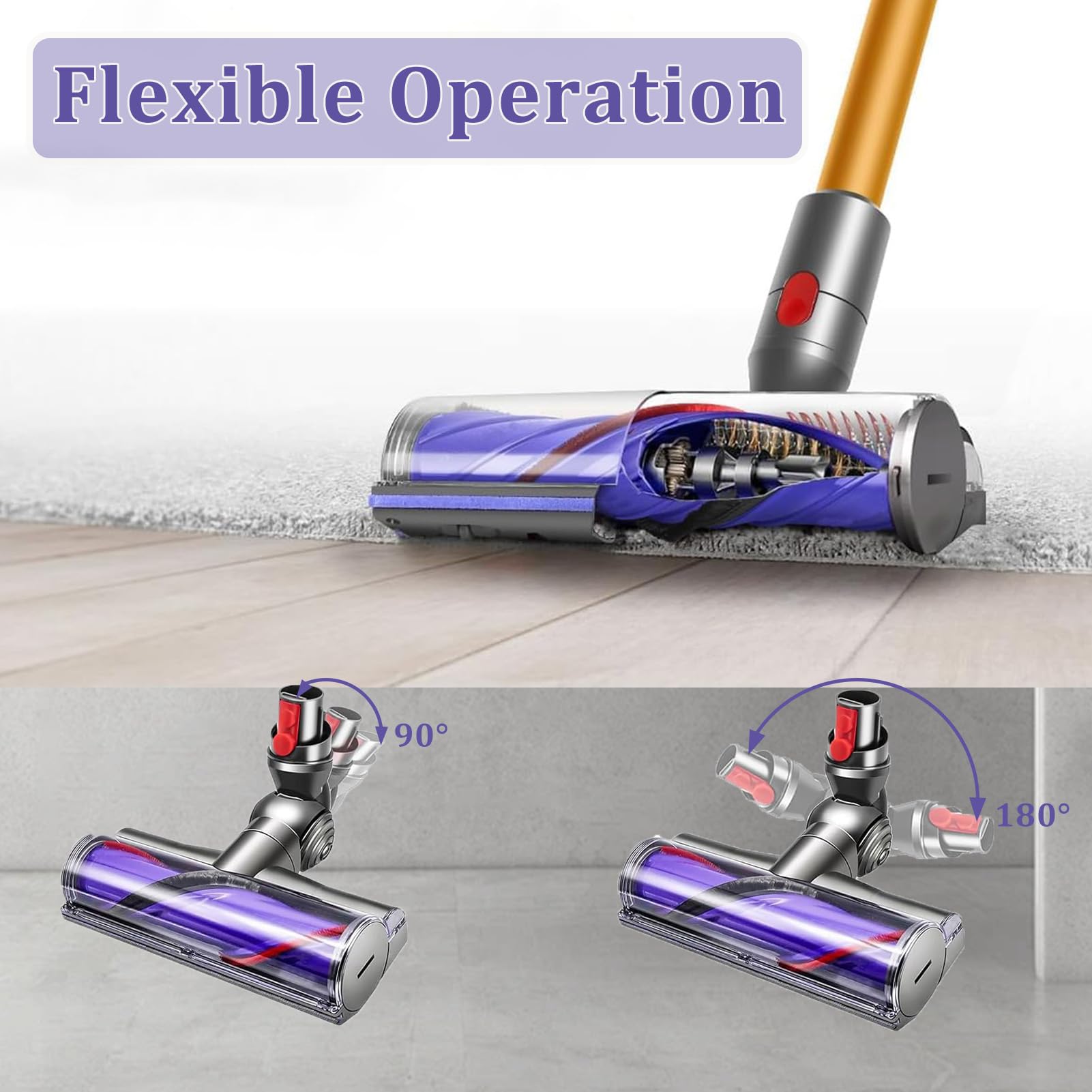 Amazon.co.jp: For Dyson V 12用ダイレクトドライブクリーナーヘッド