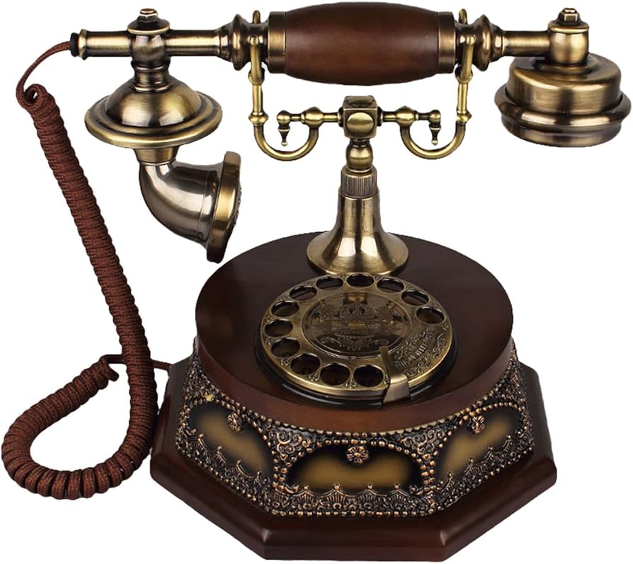 Amazon.co.jp: レプリカアンティーク電話、レトロな固定電話の家の電話