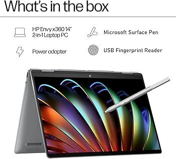Amazon.com: HP Envy x360 2-in-1 Laptop, 14