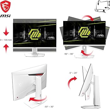 Amazon.co.jp: MSI MAG 274URFW 27インチ 4K ゲーミングモニター 3840