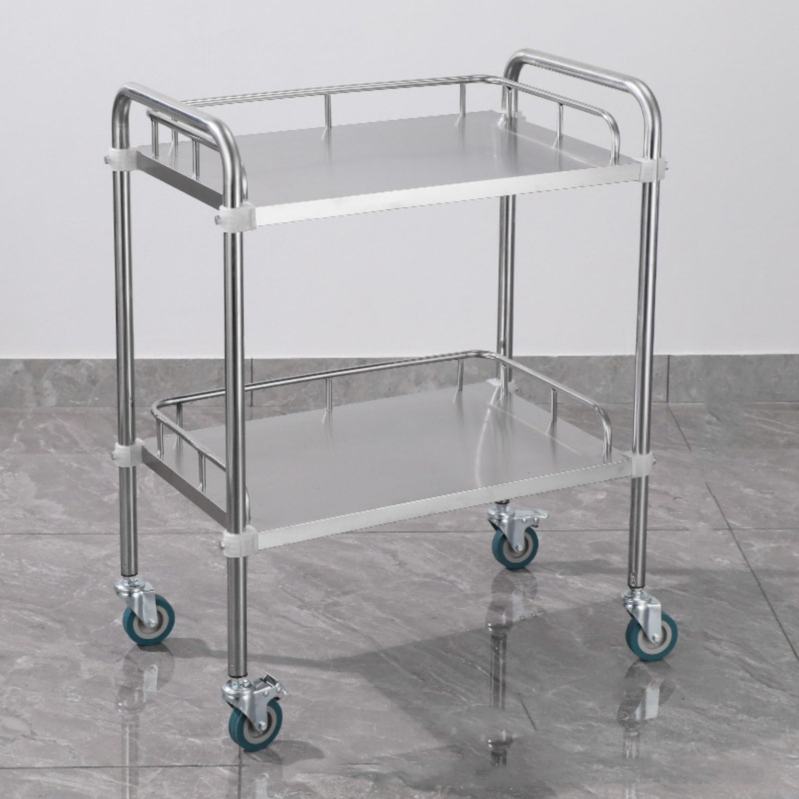 Amazon.co.jp: 医療用ワゴン 医療用トロリー キャスター付き ワゴン