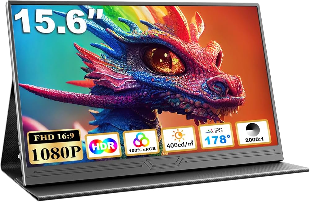 Amazon.co.jp: COOLHOOD モバイルモニター 15.6インチ モバイル