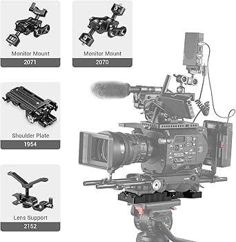 Amazon | SMALLRIG ユニバーサルクイックリリース三脚アダプター