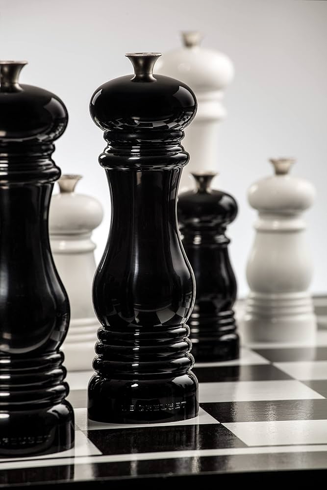 Amazon | Le Creuset ソルトアンドペッパーミルセット 各8インチ x 2 1