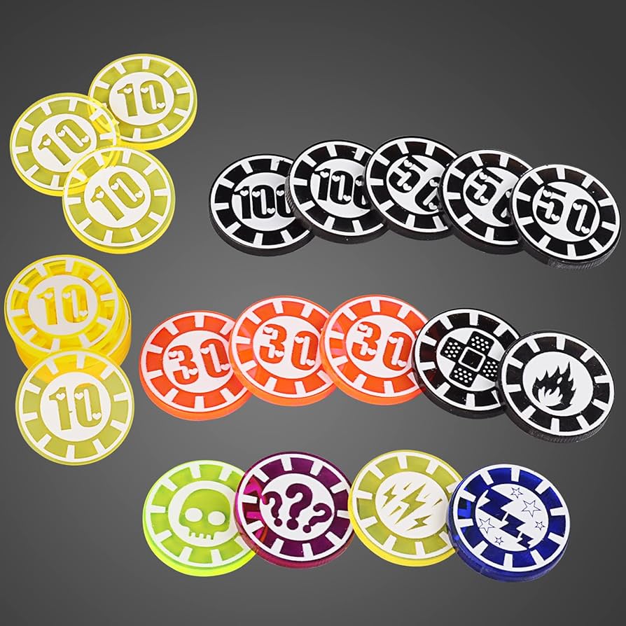 Amazon.co.jp: CZYY ダメージ&ステータスカウンター24個セット