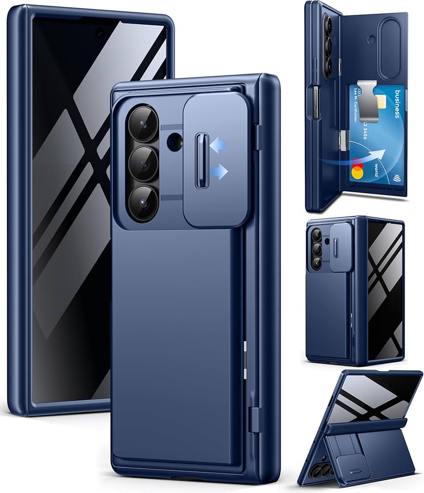 Amazon.com: TONGATE Wallet for Z Fold 7 Case with Privacy Screen