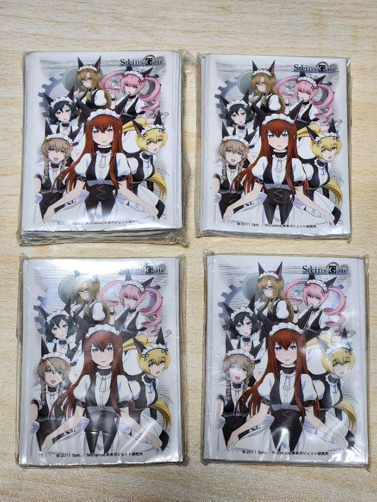 Amazon.co.jp: Steins Gate シュタインズゲート スリーブ 126枚 : ホビー