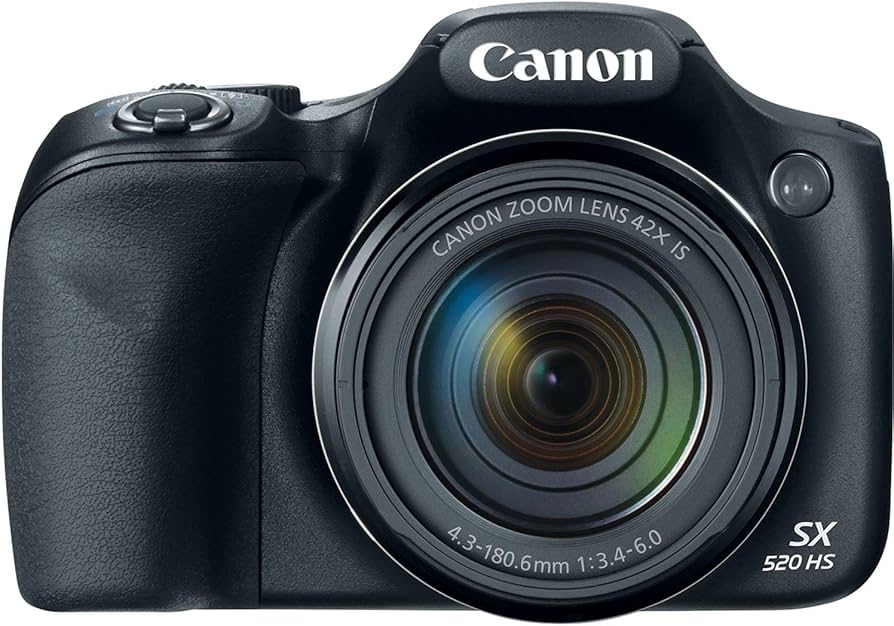 Amazon.com : Used Canon PowerShot SX520HS Digital Point & Shoot