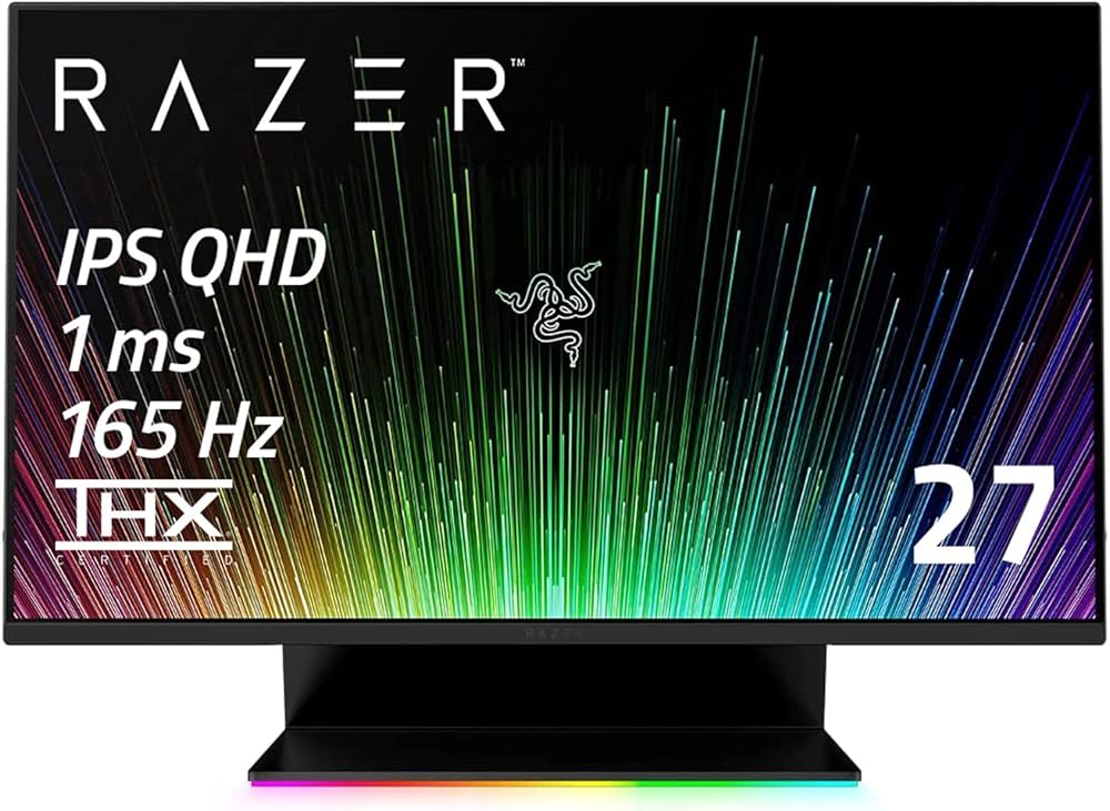 Amazon.co.jp: Razer Raptor 27 ゲーミングモニター 27インチ 165Hz