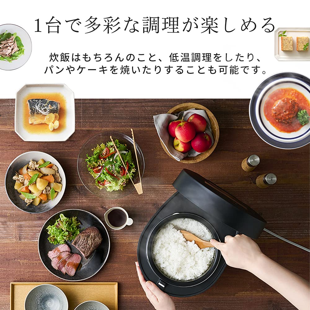 Amazon | アイリスオーヤマ 炊飯器 5.5合 IH式 デザインタイプ 50銘柄