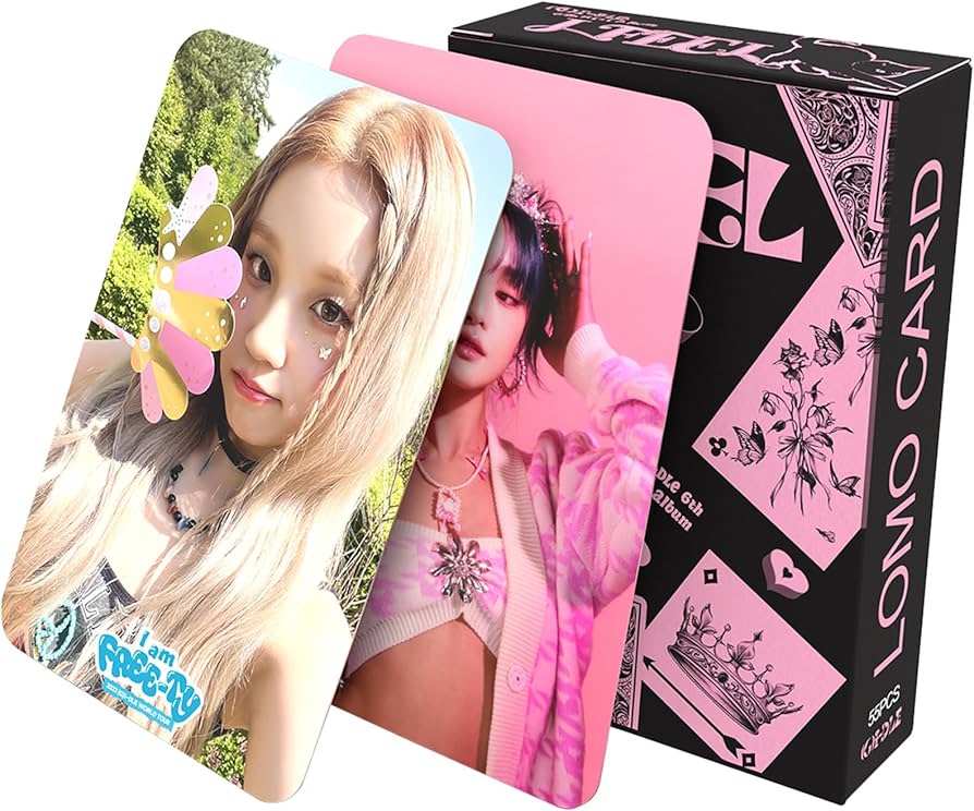 Amazon.com: (G) I-DLE Photocards KPOP Album I Feel Lomo Cards Set