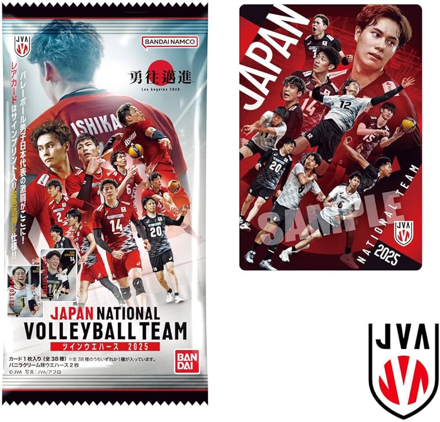 Amazon | バンダイ(BANDAI) JAPAN NATIONAL VOLLEYBALL TEAM ツイン