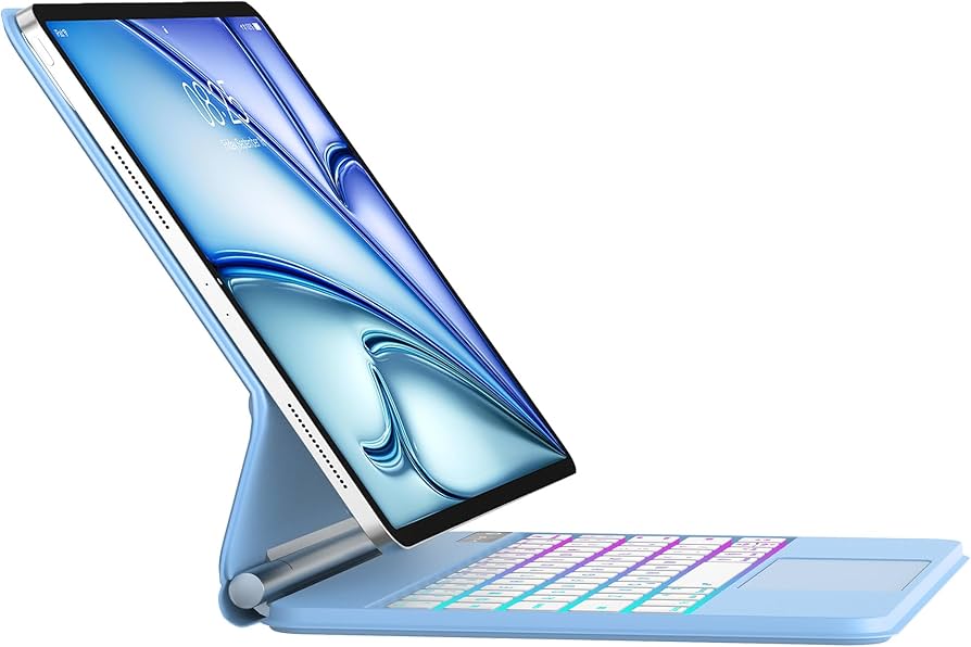 Amazon.com: iPad Air 11 inch (M2) Case with Keyboard 2024 - Magic