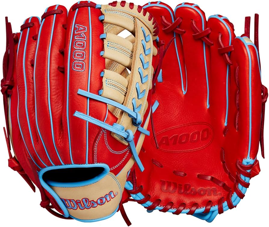Wilson 2024 A1000 PF1892 12.25” Outfield Baseball Glove - Red