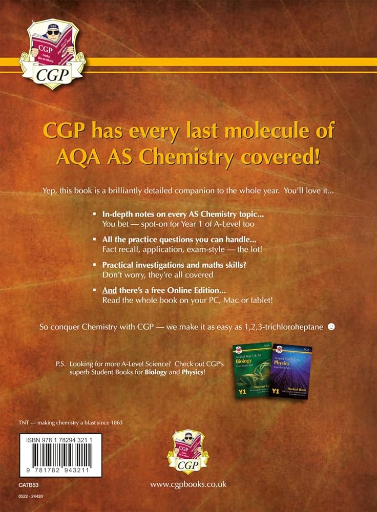 A-Level Chemistry for AQA: Year 1 & AS Student Book with Online