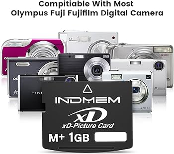 Amazon | INDMEM xD-Picture Card 1GB (Type M+) 1GB XD フラッシュ