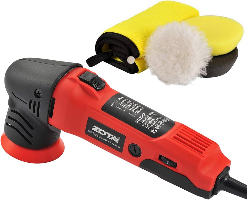 Amazon | ZOTAポリッシャー,75mm小型 ランダムオービタル式,100V六段