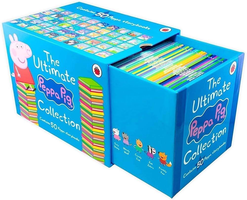 The Ultimate Peppa Pig Collection 50 Books Set: Ladybird