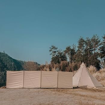 Amazon | 陣幕 ウィンドスクリーン TC素材 焚き火風除け 横幕 ウィンド